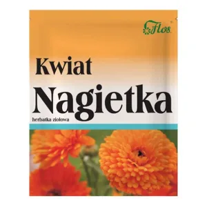 Flos, gălbenele, flori zdrobite, ceai de plante, 50 g