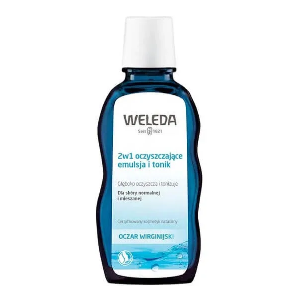 Weleda, emulsie de curățare și tonic 2 în 1, 100 ml — preț și oferte