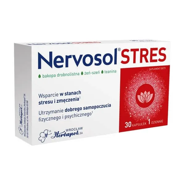 Nervosol Stress, capsule tari, 30 buc. — preț și oferte
