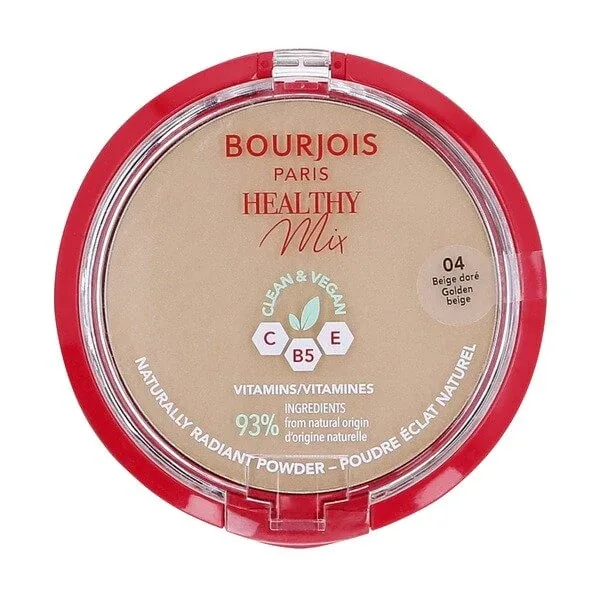 Pudră presată matifiantă Bourjois Healthy Mix Clean, 04 bej auriu, 10 g — preț și oferte