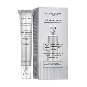 Miraculum Anti-Pigmentare, cremă de ochi pentru luminarea cearcănelor, 15 ml