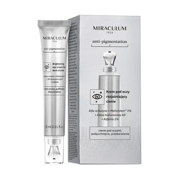 Miraculum Anti-Pigmentare, cremă de ochi pentru luminarea cearcănelor, 15 ml — preț și oferte