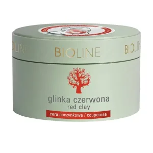 Bioline, argilă roșie, piele vasculară, 150 g