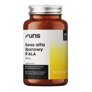 Uns Acid alfa-lipoic R-ALA, capsule, 60 buc.