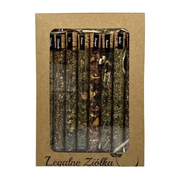 Legal Herbs, Set ceai în tuburi, amestec de plante, 80 g — preț și oferte