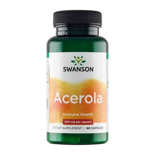 Swanson Acerola, capsule, 60 buc. — preț și oferte