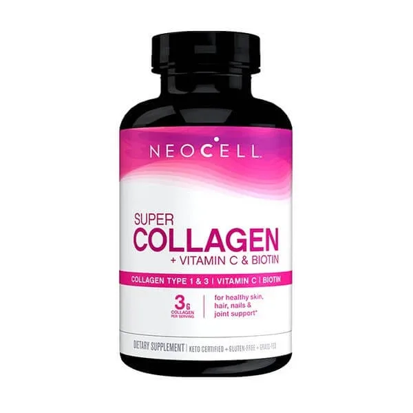 NeoCell Super Colagen + Vitamina C și Biotină, comprimate, 90 buc. — preț și oferte