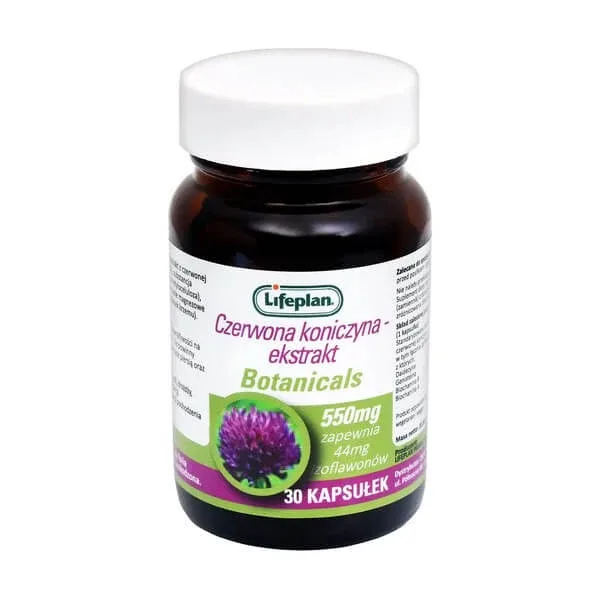 Lifeplan, Extract de trifoi roșu, capsule, 30 buc. — preț și oferte