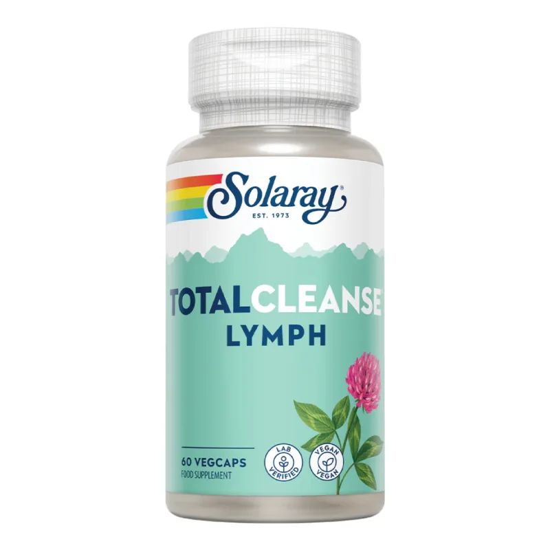 Total Cleanse Lymph Solaray, 60 capsule, Secom SOLARAY SUA — preț și oferte