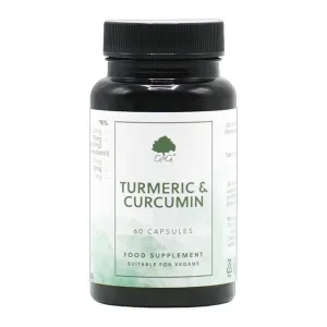 G&amp;G, Turmeric &amp; Curcumin, capsule, 60 buc.