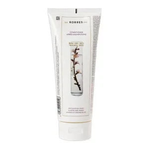 Korres Almond + Linseed, balsam pentru păr uscat și deteriorat, 200 ml