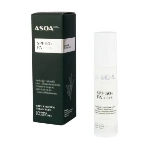 Asoa, cremă de față SPF 50+ PA++++, chimică, 50 ml