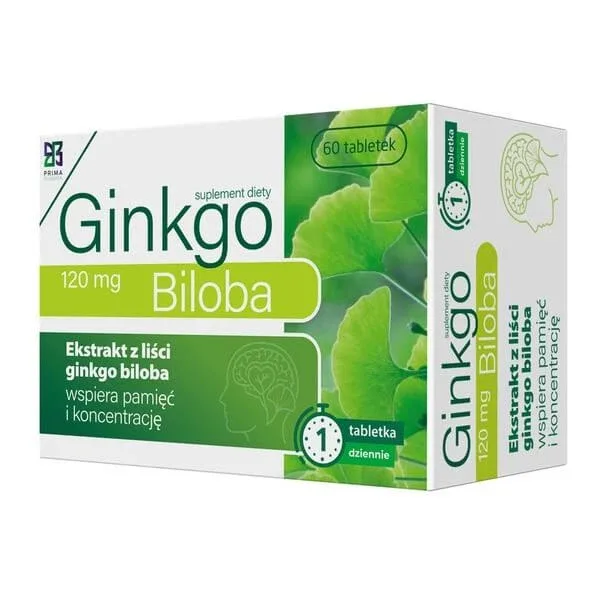 Prima Pharma Ginkgo Biloba, comprimate, 60 buc. — preț și oferte