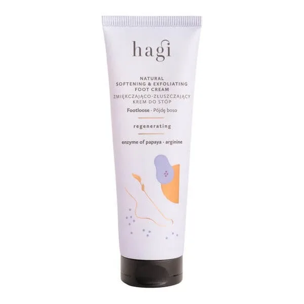 Hagi Go barefoot, cremă pentru picioare de înmuiere și exfoliere, 75 ml — preț și oferte