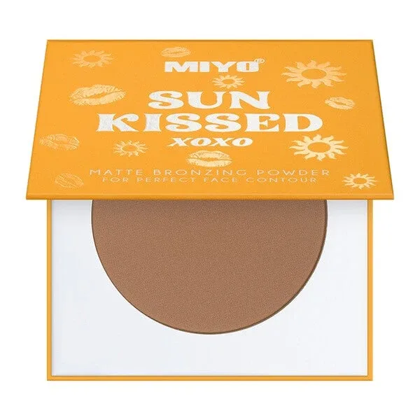 MIYO Sun Kissed Powder, pudră bronzantă mată, 02 Chilly Bronze, 10 g — preț și oferte