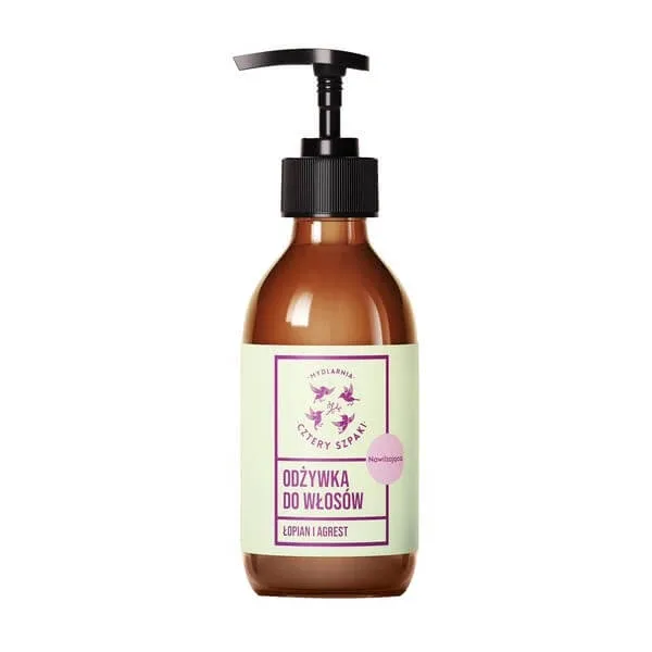Mydlarnia 4 Szpaki, balsam hidratant pentru păr, brusture și cătină, 300 ml — preț și oferte