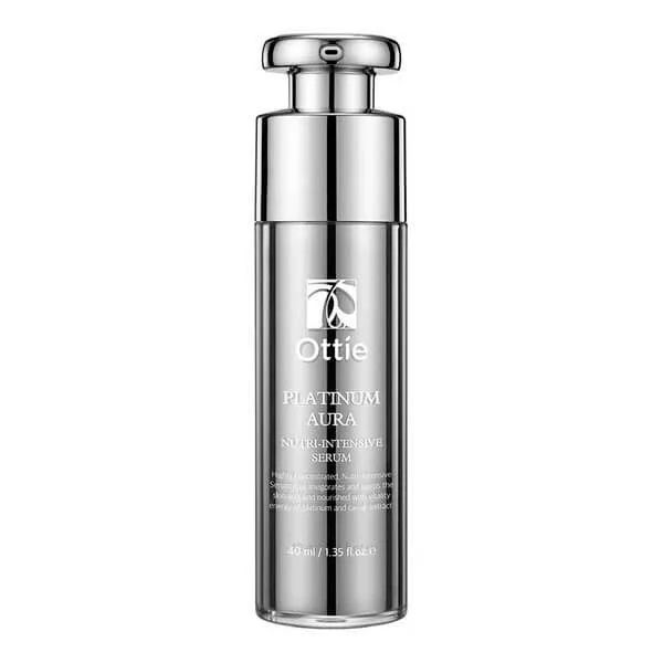 Ottie Platinum Aura Nutri-Intensive Serum, ser facial anti-îmbătrânire cu platină, 40 ml — preț și oferte