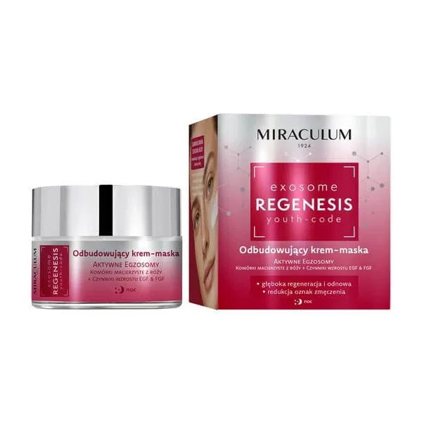 Miraculum Exosome Regenesis, mască-cremă de noapte reparatoare, 50 ml — preț și oferte