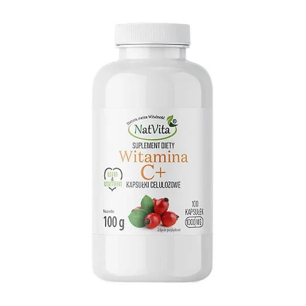 NatVita, Vitamina C+ 1000 mg, capsule, 100 buc. — preț și oferte