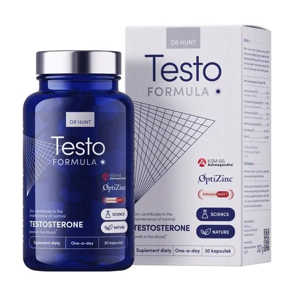 Dr Hunt Testo Formula, capsule tari, 30 buc. — preț și oferte