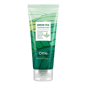 Ottie Green Tea, spumă de curățare facială cu ceai verde, 150 ml