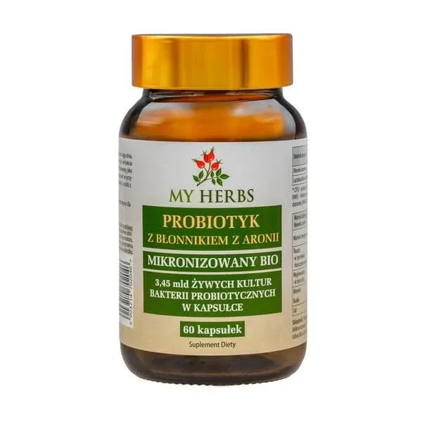 My Herbs Probiotic cu fibre de chokeberry, capsule, 60 buc. — preț și oferte