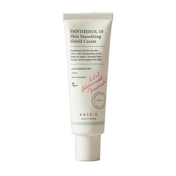 Axis-Y Panthenol 10 Skin Smoothing Shield Cream, cremă de față cu 10% pantenol, 50 ml — preț și oferte