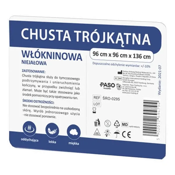 Paso, sling triunghiular, nețesut, nesteril, 1 buc. — preț și oferte