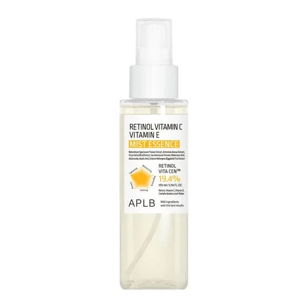 APLB Retinol Vitamin C Vitamin E Mist Essence, mist-essence cu retinol și vitaminele C și E, 105 ml — preț și oferte