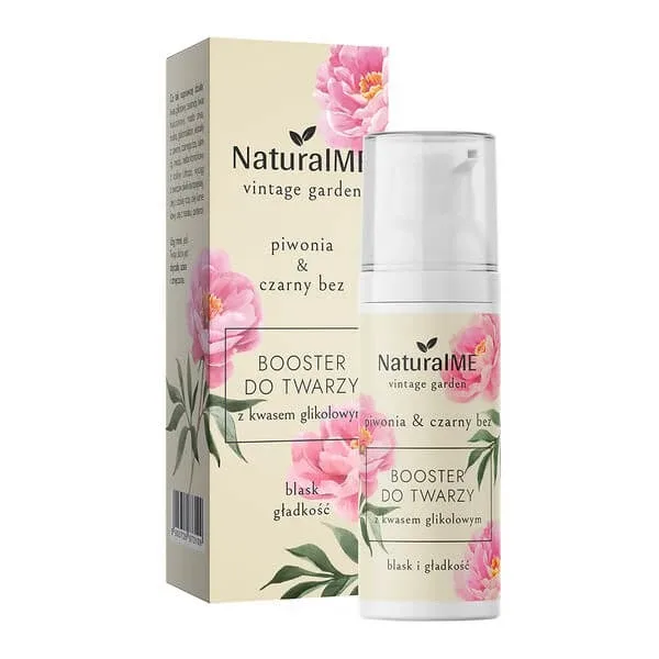 NaturalME Vintage Garden, cremă de noapte iluminatoare - booster cu acid glicolic, 50 ml — preț și oferte