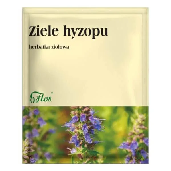 Flos, Hyssop Herb, ceai din plante, 50 g — preț și oferte