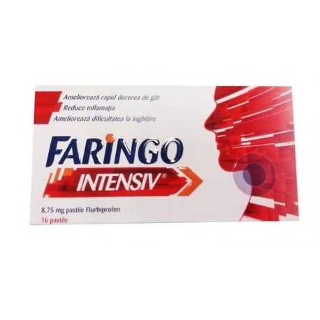 FARINGO INTENSIV 8,75 MG X 16 TERAPIA SA — preț și oferte