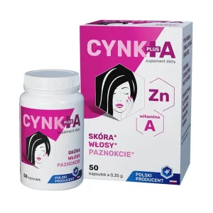 Farmapol Zinc Plus A, capsule tari, 50 buc.