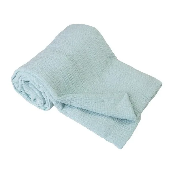 Babymatex, pătură din muselină, 75 cm x 100 cm, mentă, 1 buc. — preț și oferte