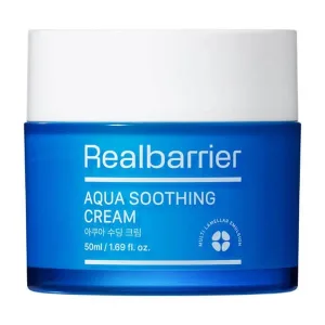 Real Barrier Aqua, cremă hidratantă și calmantă pentru pielea sensibilă, 50 ml