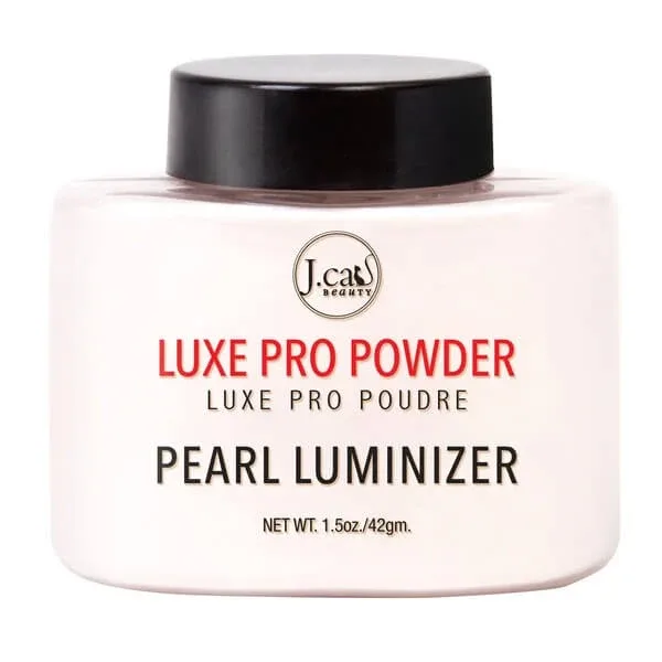 J.Cat Beauty Luxe Pro Powder, pudră de fixare liberă, 102 Pearl Luminizer, 42 g — preț și oferte