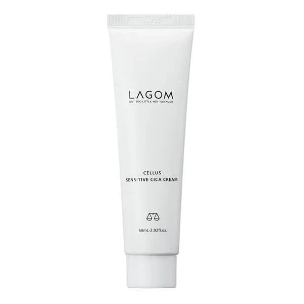 Lagom Cellus Sensitive Cica Cream, cremă hidratantă, piele sensibilă și uscată, 60 ml — preț și oferte