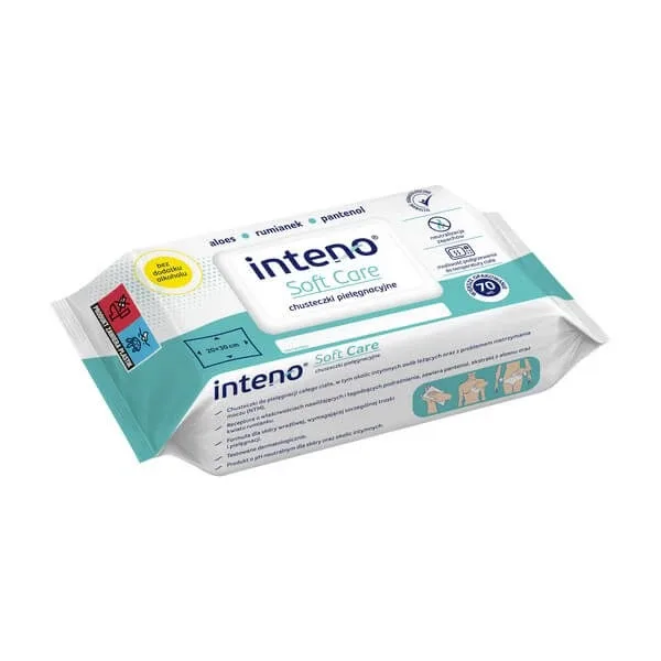INTENO Soft Care, șervețele de îngrijire, 70 buc. — preț și oferte