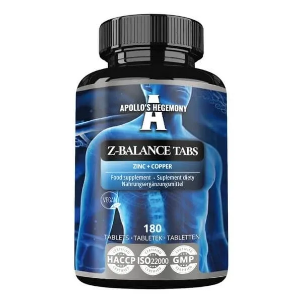 Apollo's Hegemony Z-Balance Tabs, comprimate, 180 buc. — preț și oferte