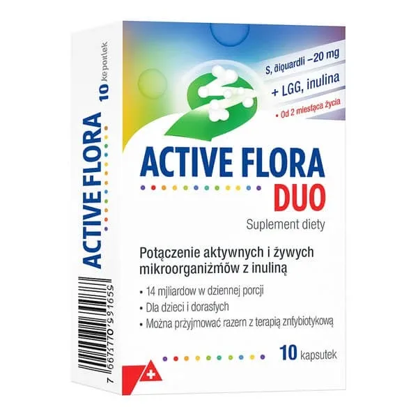 Active Flora Duo, capsule, 10 buc. — preț și oferte