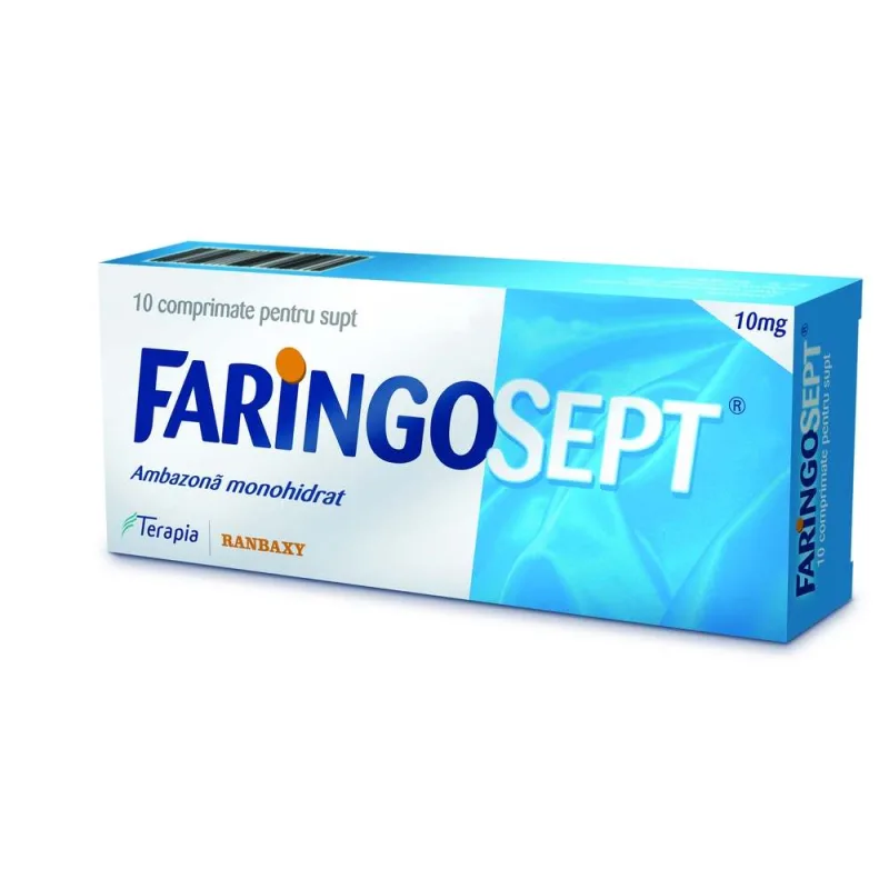 FARINGOSEPT 10 MG X 10 Terapia — preț și oferte