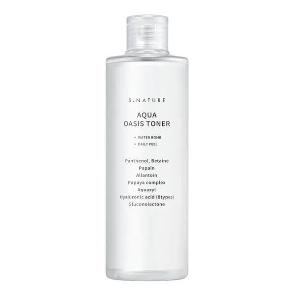 S. Nature, Aqua Oasis Toner, tonic cu acid PHA și betaină, 300 ml — preț și oferte