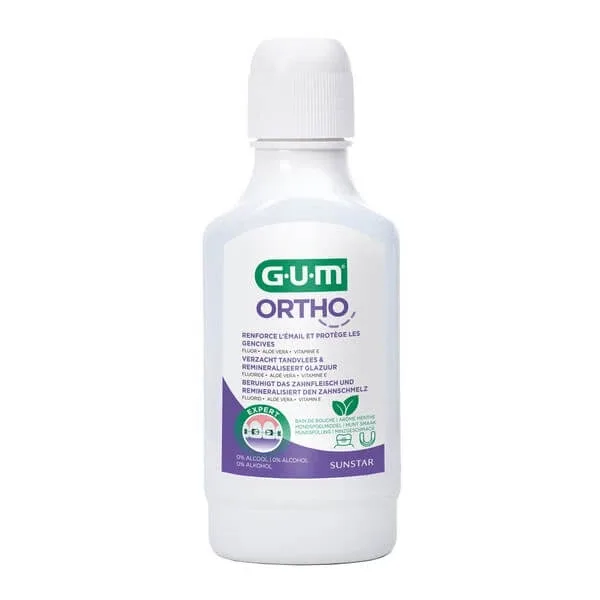 Gum Ortho, apă de gură pentru persoanele cu aparat dentar, 300 ml — preț și oferte