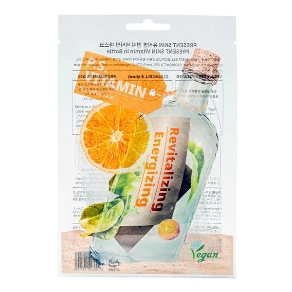 Present Skin Vitamin in Bottle Mask, mască facială cu vitamina C și niacinamidă, 25 ml — preț și oferte