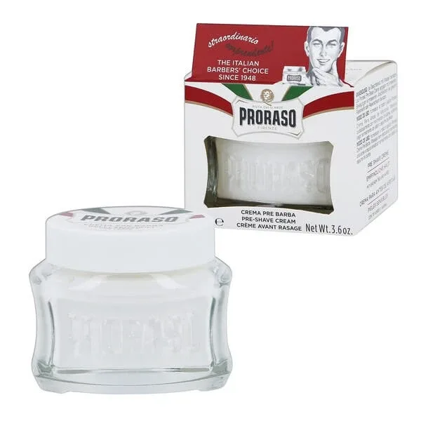 Proraso White, cremă pre-rasare, 100 ml — preț și oferte
