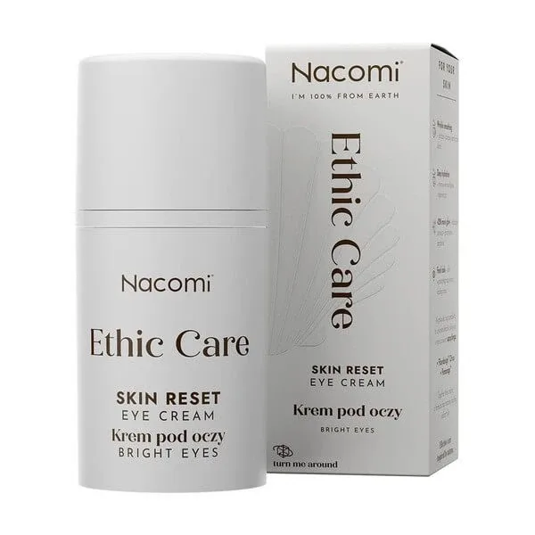 Nacomi Ethic Care Skin Reset, cremă de ochi, 15 ml — preț și oferte