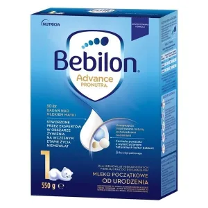 Bebilon 1 Advance Pronutra, lapte pentru sugari de la naștere, pulbere, 550 g