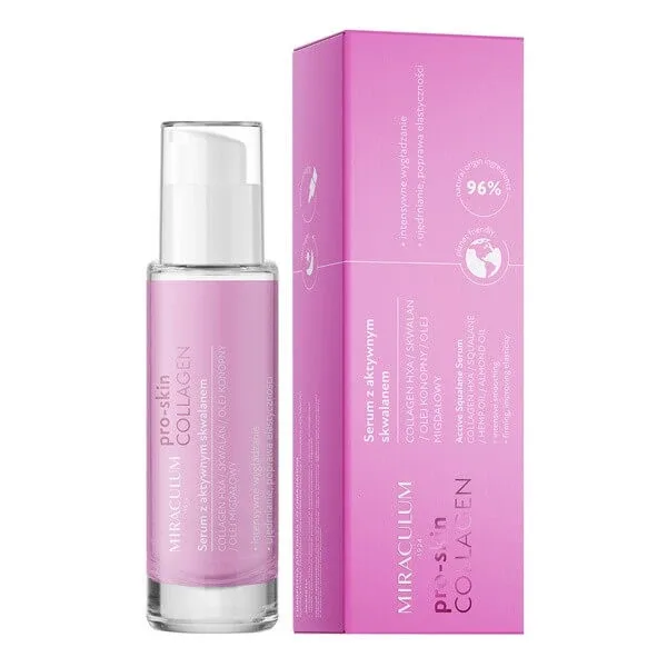 Miraculum Collagen Pro-Skin, ser, cu squalane activ, 30 ml — preț și oferte