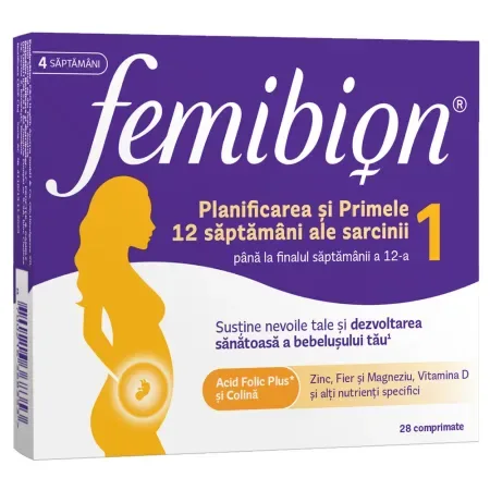 Femibion 1, Dr.Reddys | 28 comprimate — preț și oferte