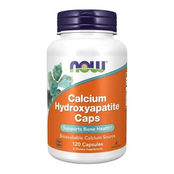 Now Foods Calcium Hydroxyapatite, capsule, 120 buc. — preț și oferte
